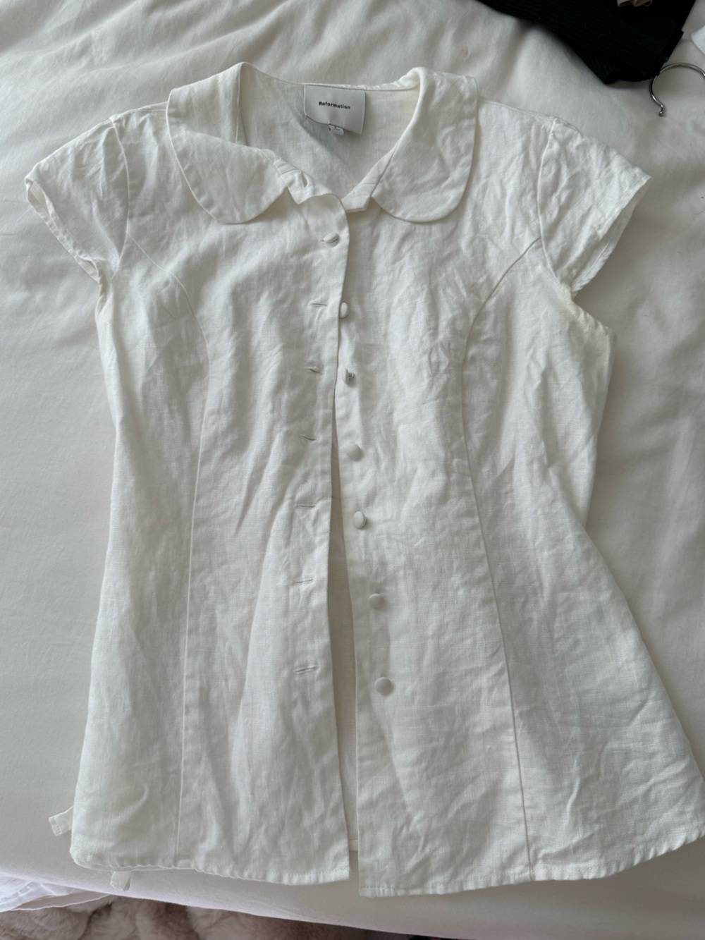 Reformation Molly Linen Top - Picture 2 of 4